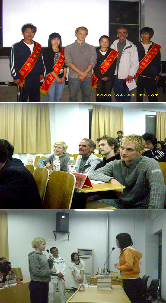 “喜迎奥运”英语演讲比赛圆满结束 “喜迎奥运”英语演讲比赛圆满结束